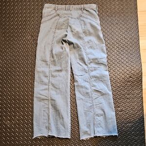 Hard to find Free People Sun Butt Seam Detailed Jeans Size 29